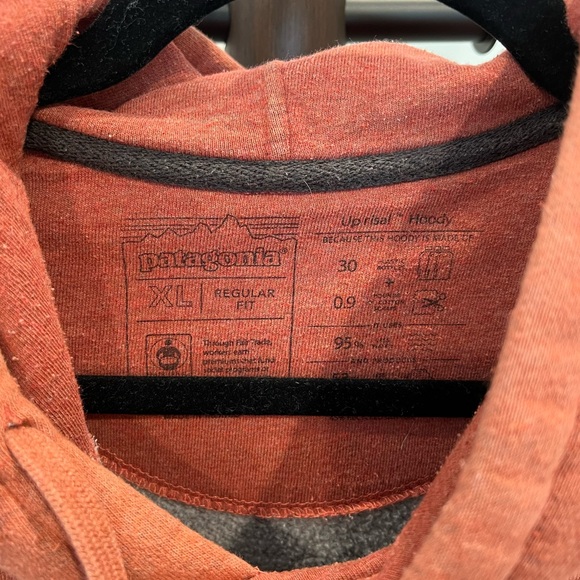 Patagonia Men's Brick Red Hoodie - Picture 3 of 4